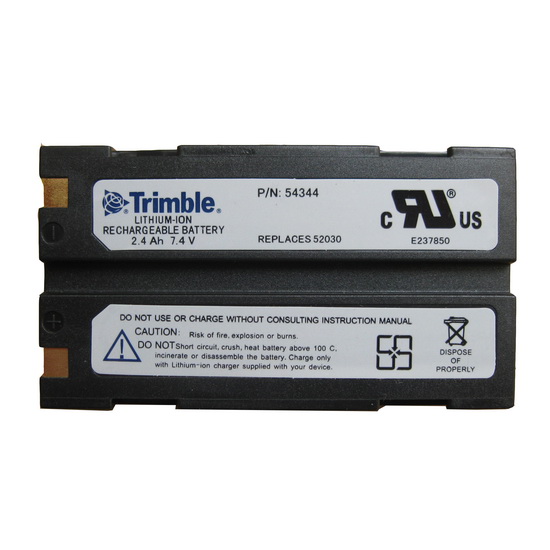 Trimble GPS Battery 54344